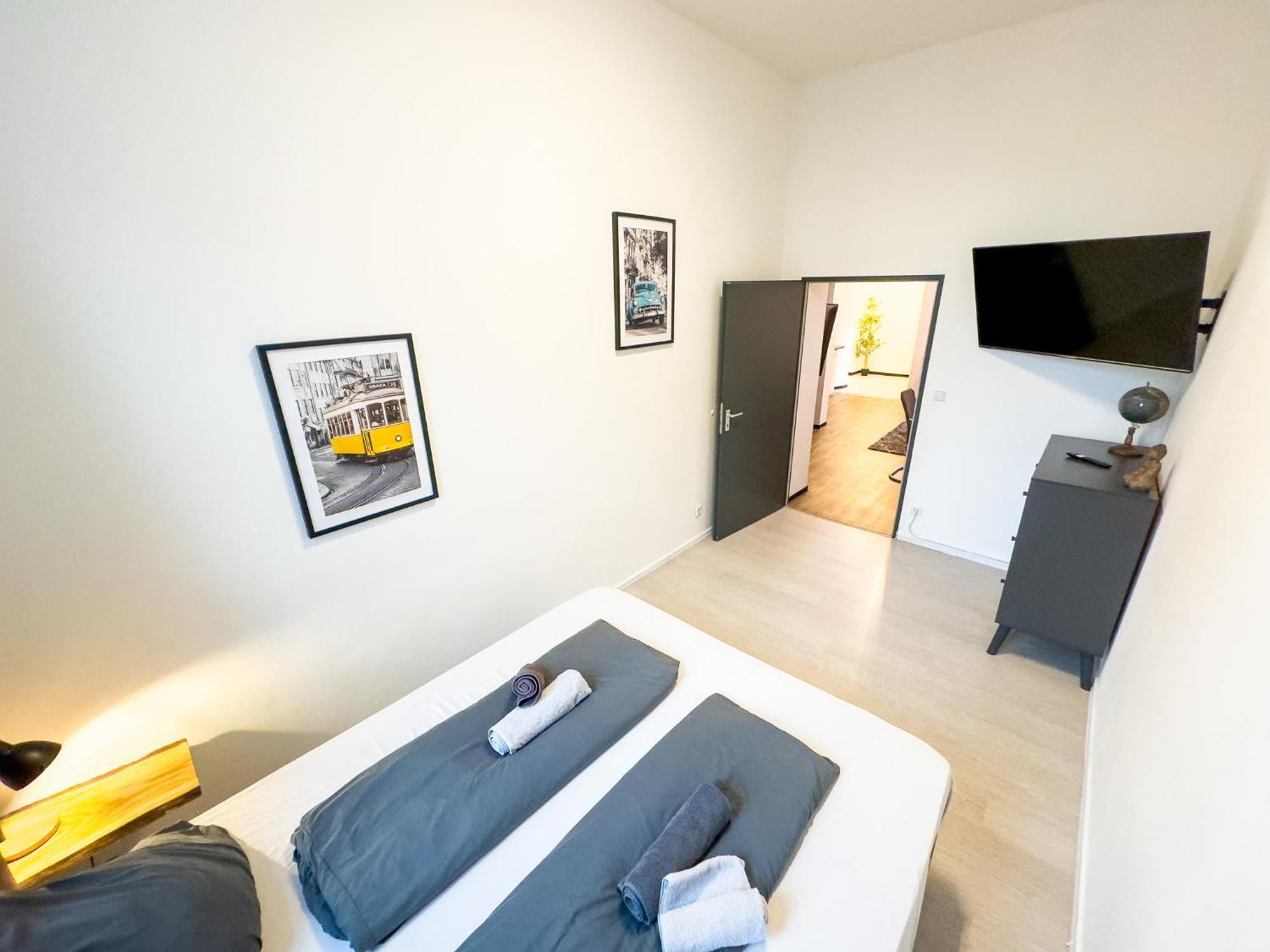 #221 Moderne City Wohnung Im Herzen Von นอยส์ ภายนอก รูปภาพ