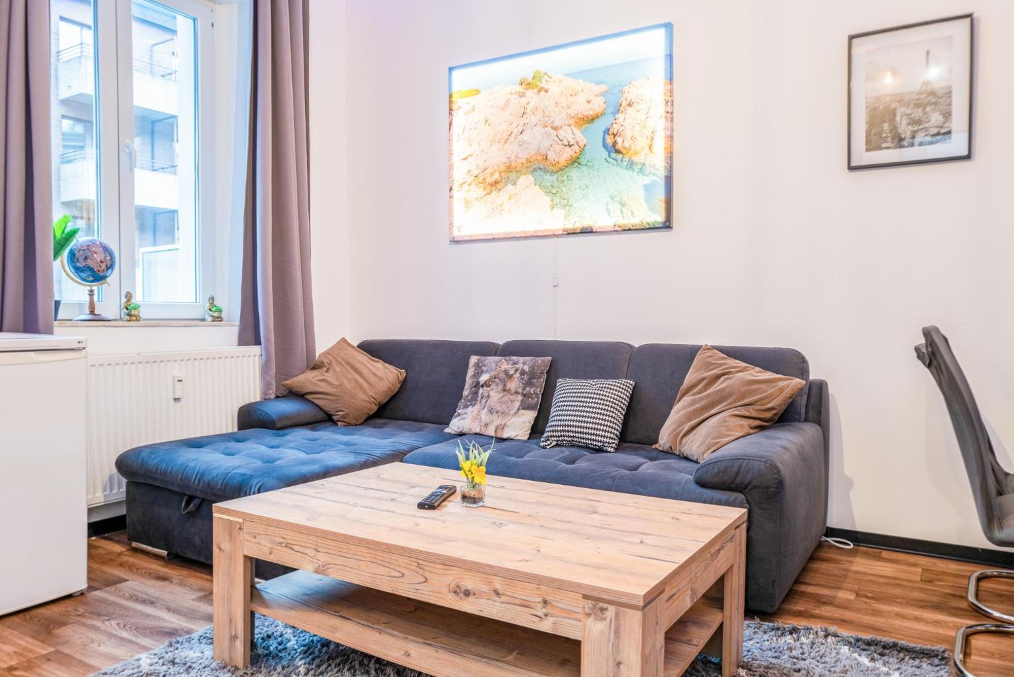 #221 Moderne City Wohnung Im Herzen Von นอยส์ ภายนอก รูปภาพ